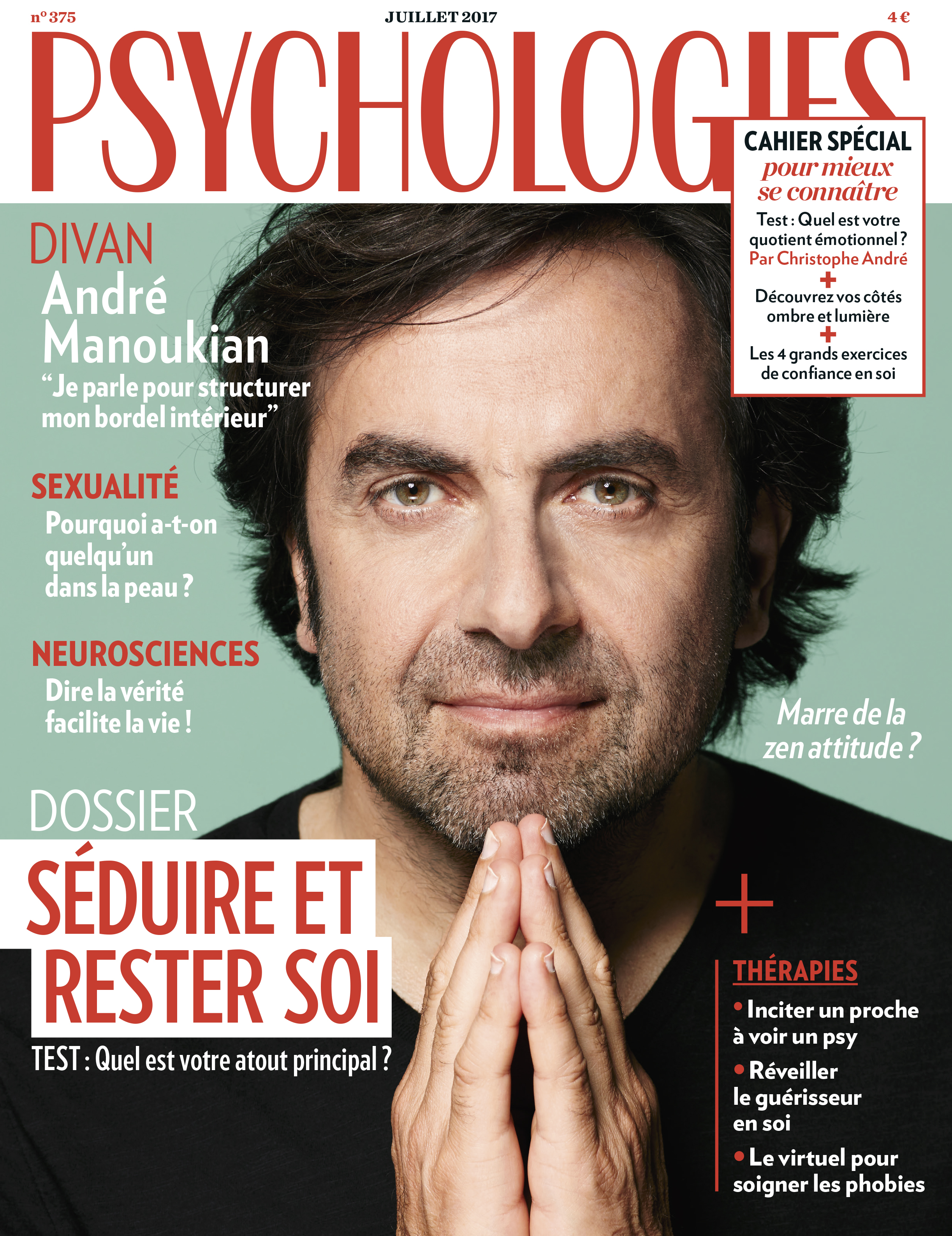 Psychologies magazine Décembre 2017