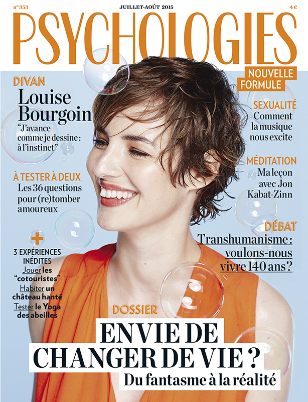 Psychologies magazine Juillet-Août 2015