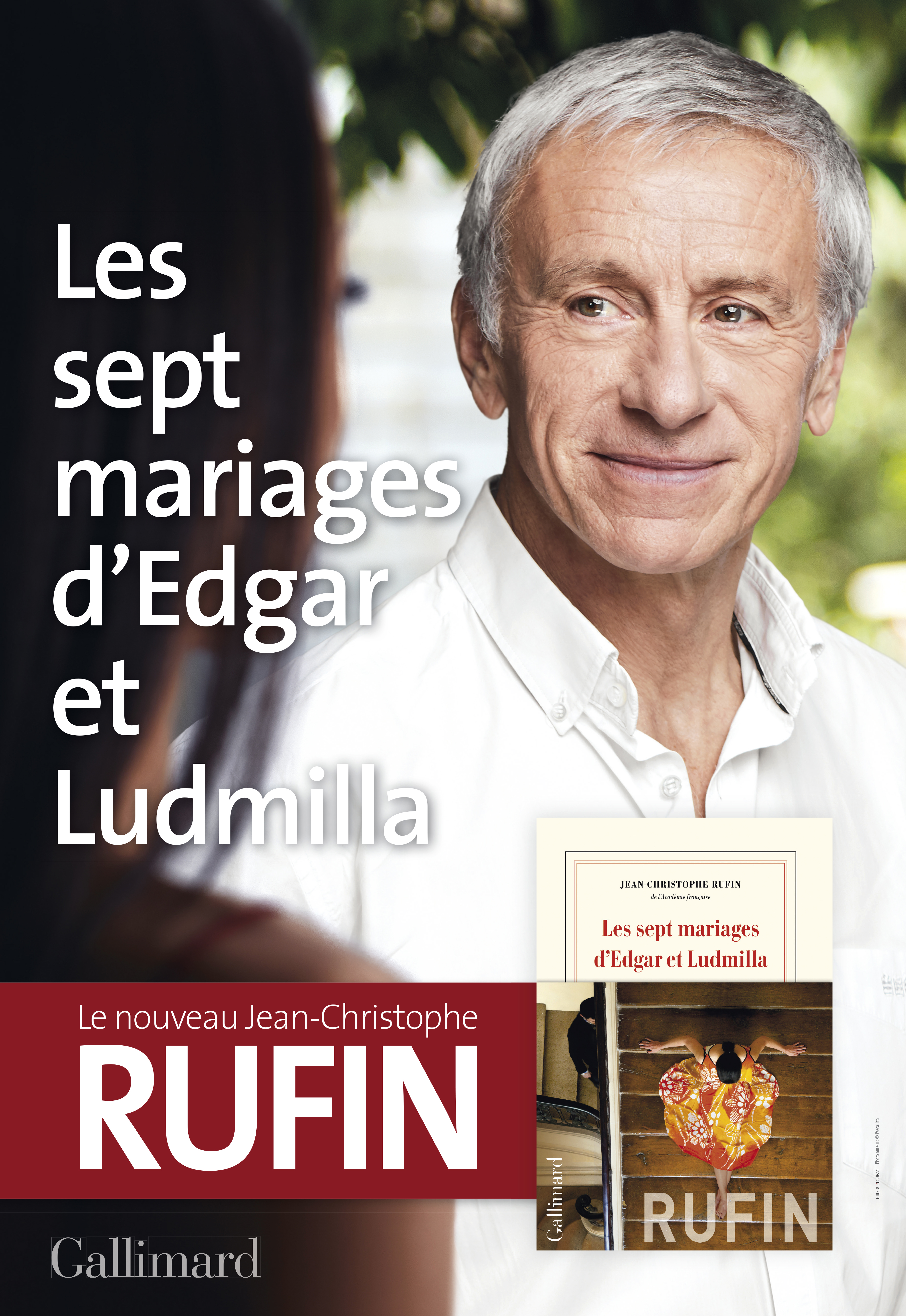Campagne affichage pour Gallimard.Agence Milou & Dufay